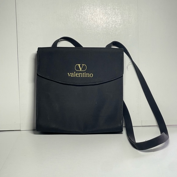 Valentino Garavani Vintage Nylon Two Sided Shoulder Crossbody Bag